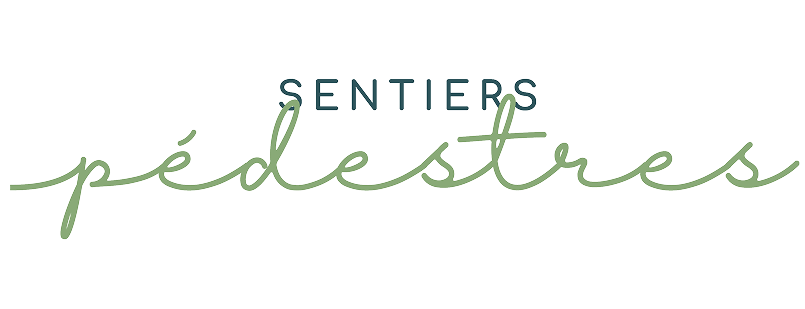 Les sentiers pédestres - identité visuelle création par Alicia Pioche - Designer Graphique à Valence