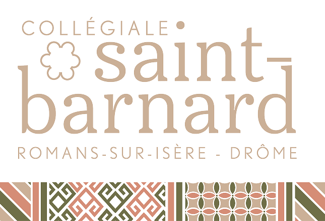 Collégiale Saint-Barnard - Logo création par Alicia Pioche - Designer Graphique à Valence
