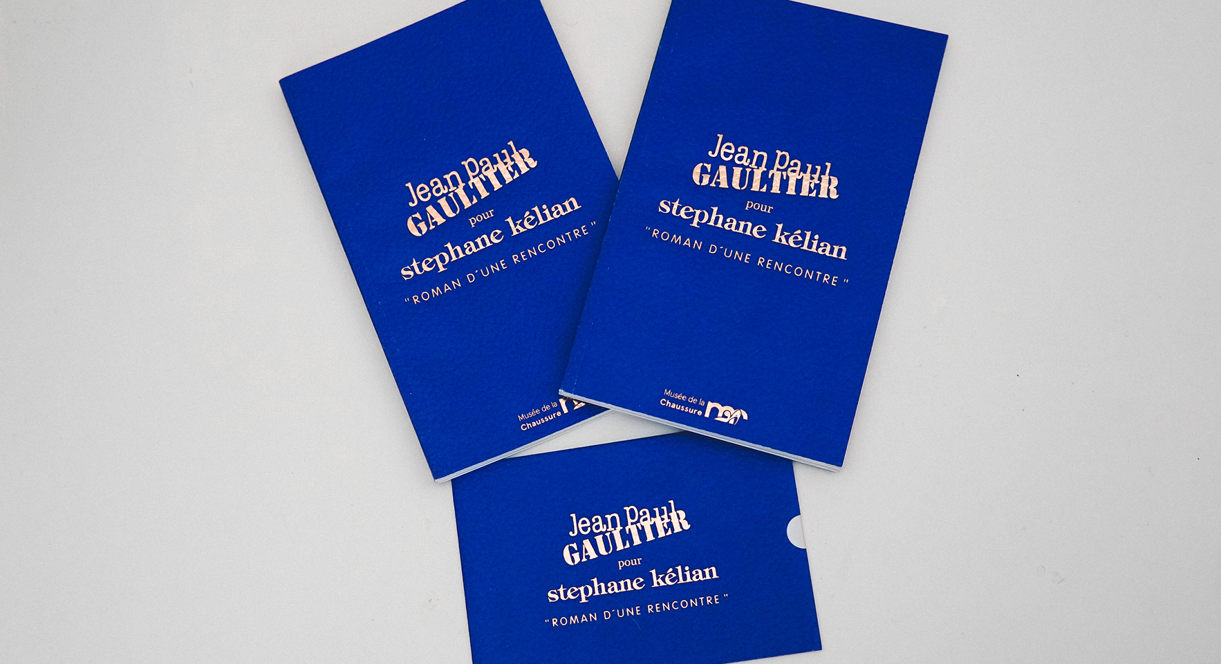 Réalisation Jean Paul Gaultier pour Stépahe Kélian création par Alicia Pioche desginer graphique à Valence