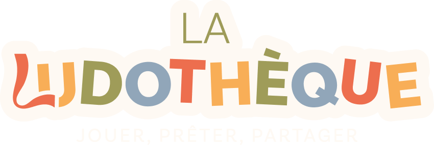 La ludothèque - Logo création par Alicia Pioche - Designer Graphique à Valence