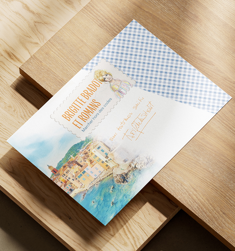 scénographie - musée de la chaussure - visuel principal - création par Alicia Pioche designer graphique à Valence